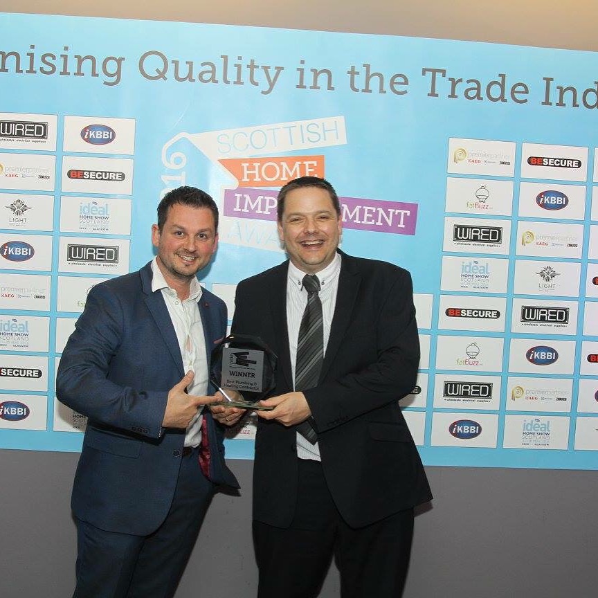 LW HADDOW CROWNED AS BEST PLUMBING AND HEATING CONTRACTOR FOR A SECOND CONSECUTIVE YEAR