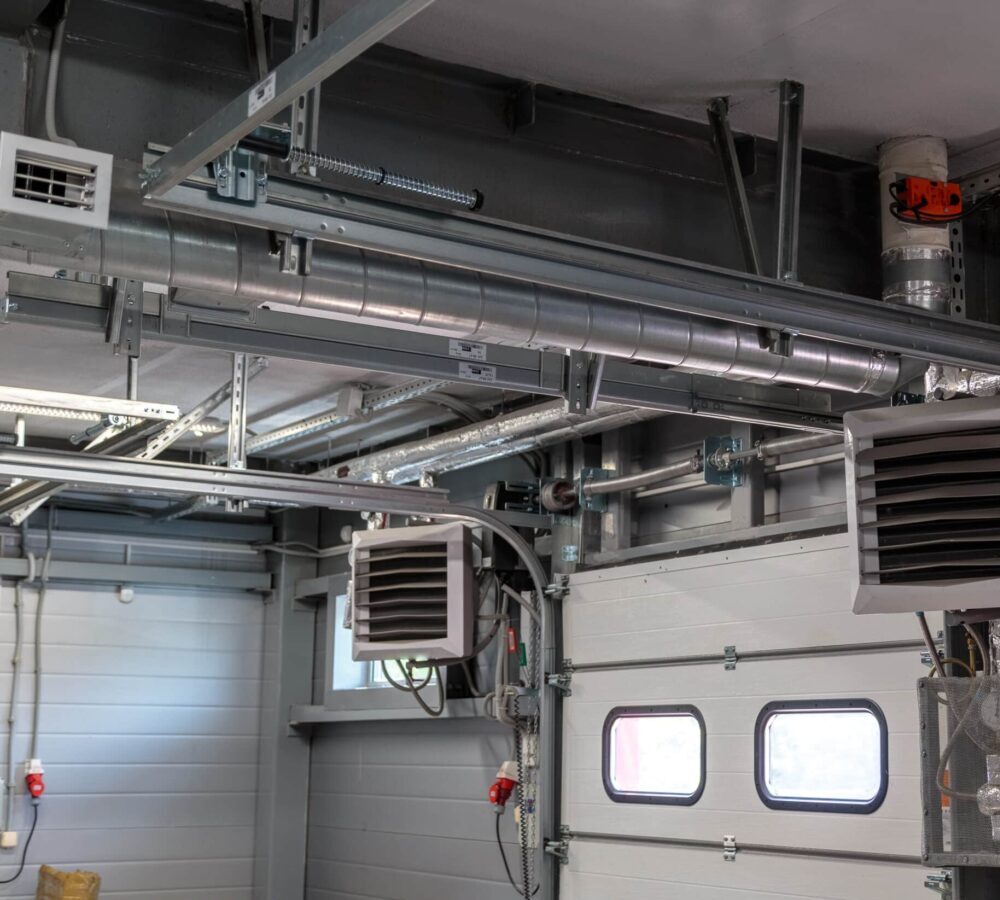 Heating system for a commercial property